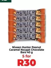 Peanut Caramel Nougat Chocolate Bars