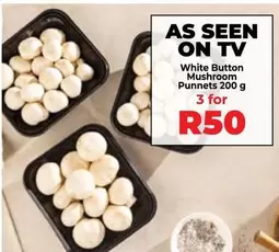 White Button Mushroom Punnet