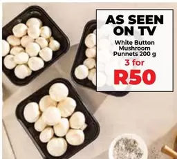 White Button Mushroom Punnet