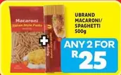 MACARONI/ SPAGHETTI