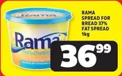 Rama - SPREAD FOR BREAD 37% FAT SPREAD 1kg