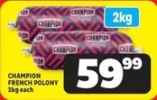 champion - FRENCH POLONY