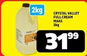 Crystal Valley - FULL CREAM MAAS