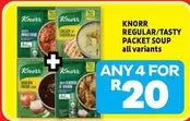 Knorr - REGULAR/TASTY PACKET SOUP