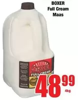 Boxer - Full Cream Maas