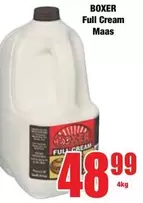 Boxer - Full Cream Maas