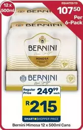 Bernini - Mimosa 12 x 500ml Cans