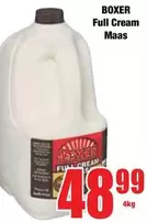 Boxer - Full Cream Maas