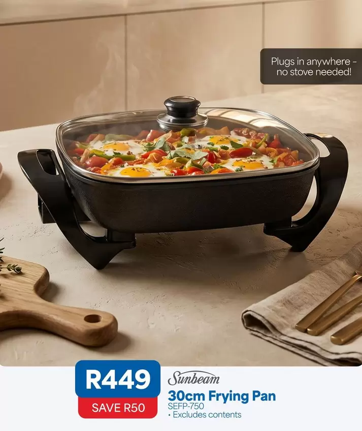 Sunbeam - 30cm Frying Pan SEPP-750