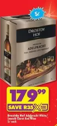 Drostdy Hof - Adelpracht White/Smooth Claret Red Wine