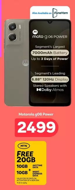 Motorola - moto g06 POWER