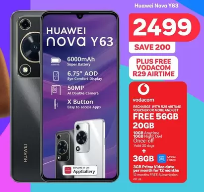 Huawei - Nova Y63