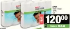 Spar - Toilet Tissue