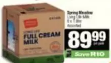 FULL CREAM MILK