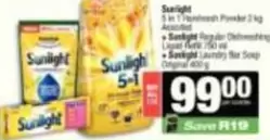 Sunlight - 5 In 1 Handwash Powder