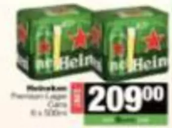 Heineken - Premium Lager Cans