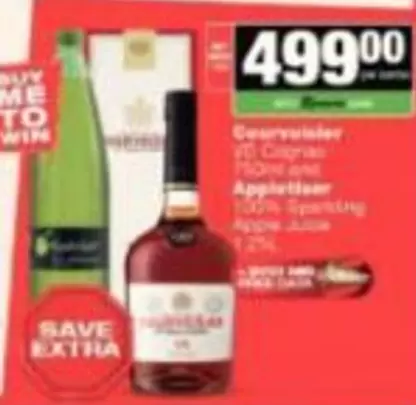 Courvoisier - VS Cognac & Appletiser Sparkling Apple Juice