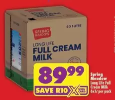 Long Life Full Cream Milk