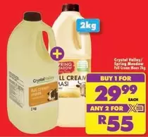 Crystal Valley - Full Cream Maas