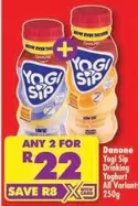 Danone - Yogi Sip Drinking Yoghurt
