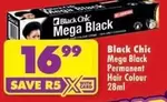 Mega Black Permanent Hair Colour