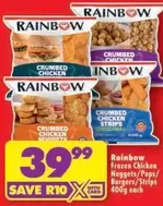Rainbow - Frozen Chicken Nuggets/Pops/Burgers/Strips