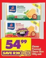 Clover - Processed Cheese Slices