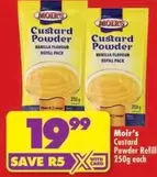 Moir's - Custard Powder Refill