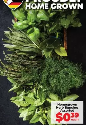 Homegrown Herb Bunches