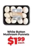 White Button Mushroom Punnet