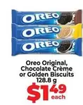 Oreo - Original, Chocolate Crème or Golden Biscuits