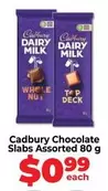 Cadbury - Chocolate Slabs