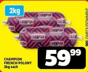 champion - FRENCH POLONY