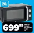 MANUAL MICROWAVE OVEN