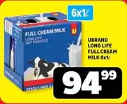 FULL CREAM MILK