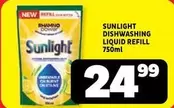 Sunlight - DISHWASHING LIQUID REFILL