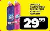 Domestos - MULTIPURPOSE THICK BLEACH