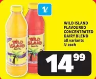Wild Island - FLAVOURED CONCENTRATED DAIRY BLEND