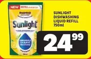 Sunlight - DISHWASHING LIQUID REFILL