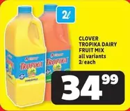 Clover - TROPPIKA DAIRY FRUIT MIX