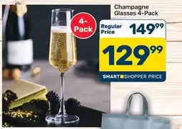 Champagne Glasses 4-Pack