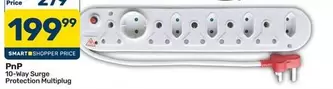 10-Way Surge Protection Multiplug