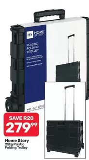 Plastic Folding Trolley