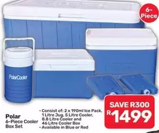 Polar - 6-Piece Cooler Box Set