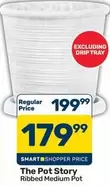 Ribbed Medium Pot
