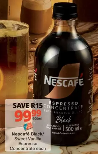 Nescafé - Espresso Concentrate Black