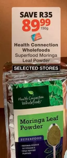 Superfood Moringa Leaf Powder