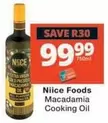 Macadamia Cooking Oil