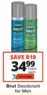 Brut - Deodorant for Men