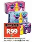 Libresse - Duo Sanitary Pads